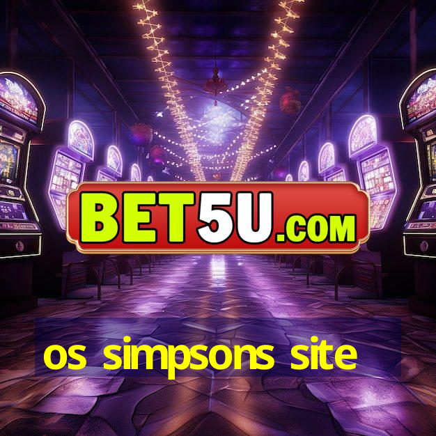 os simpsons site